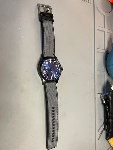 Pilot Watch - Sapphire Crystal 42mm with ST3600 - Immaculate Condition - Picture 6 of 9