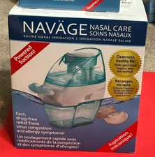 Navage Nasal Care Saline Nasal Irrigation System Nose Cleaner pods