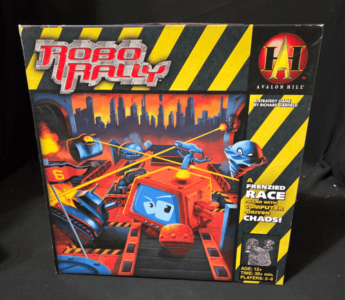 2005 Avalon Hill Robo Rally Frenzied Chaos Race Brettspiel vollständig