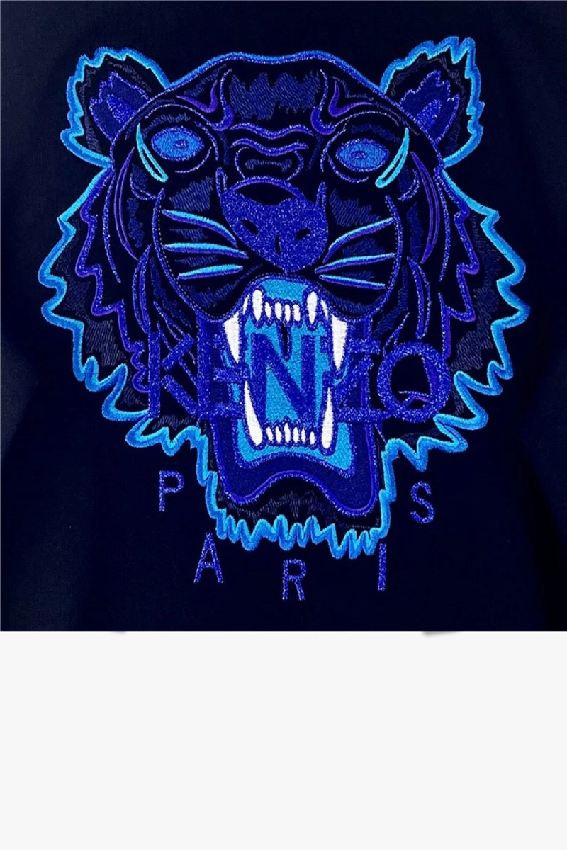 Genuine Kenzo 5SW001 4XV 99 Classic Tiger Sweatshirt Dead Stock