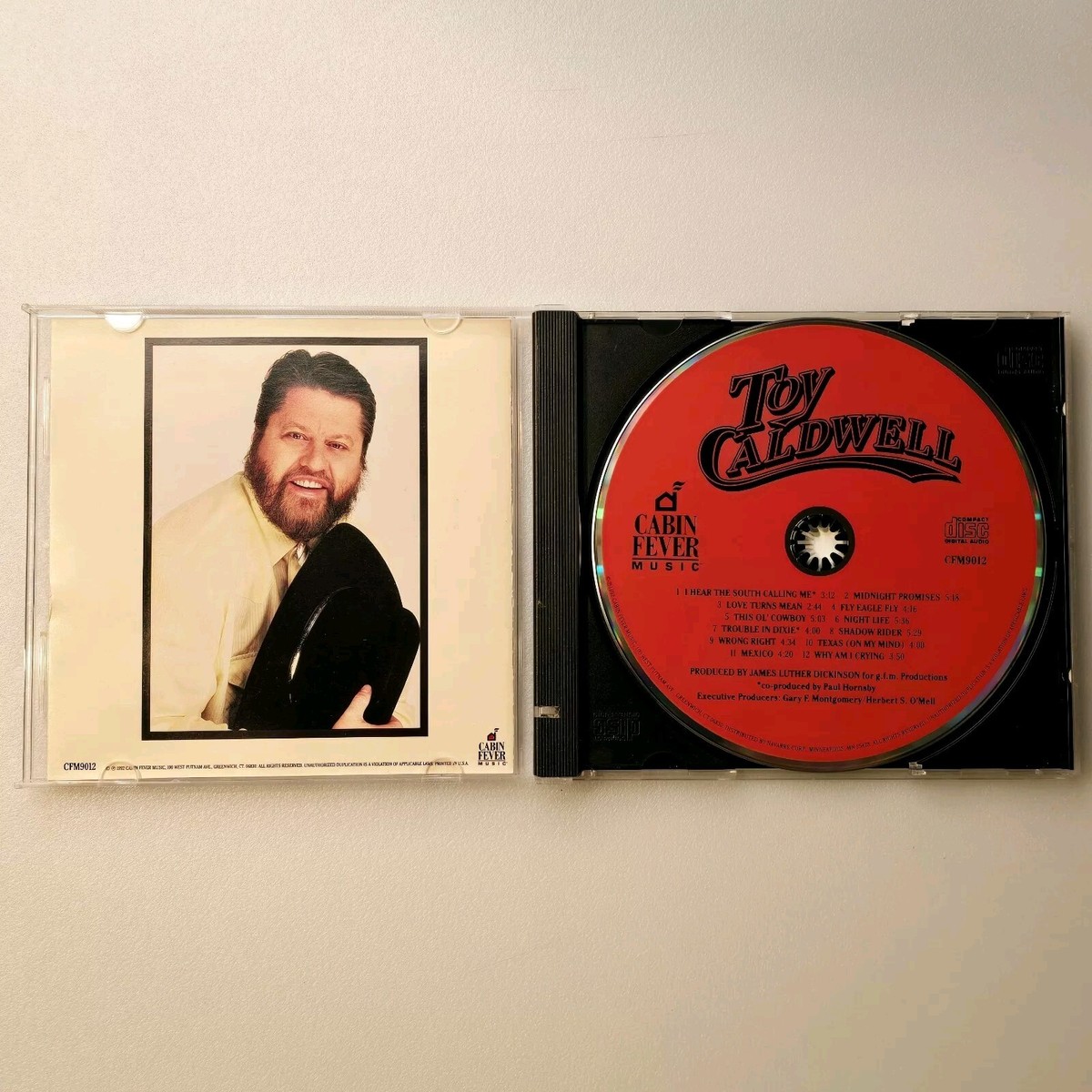 Toy Caldwell CD - 1992 Cabin Fever Music for sale online | eBay
