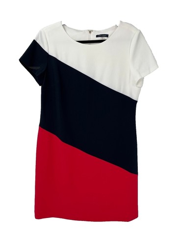 Tommy Hilfiger dress womens size 4 salmon stripe summer casual Tank | eBay Tommy Hilfiger dress womens size 4 salmon stripe summer casual Tank | eBay