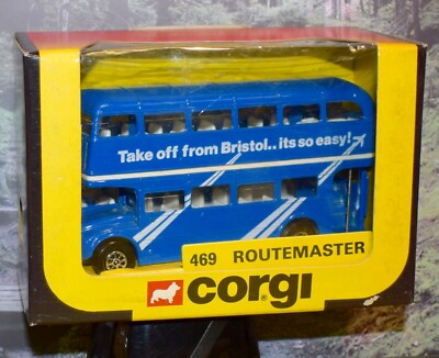 DIE CAST CORGI 469 ROUTEMASTER BUS ABHEBEN VON BRISTOL ES IST SO EINFACH