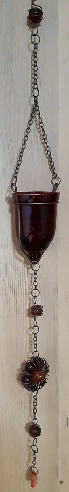 Candelabro colgante hermoso diseño candelabro interior/exterior vintage Foto 2 de 4