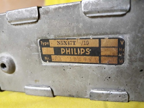 Rara PHILIPS N5X47T Autoradio AM Vintage AUTO d'epoca FIAT ALFA LANCIA Funziona - Foto 9 di 9
