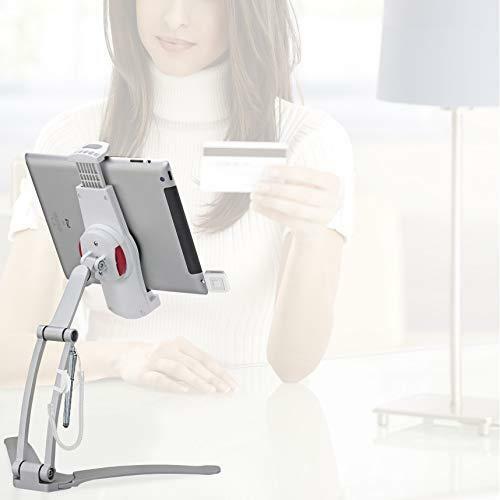 CTA Digital: 2-in-1 Kitchen Tablet Stand Wall/Desktop Mount W/Stylus for 7-13" - Picture 6 of 12