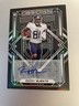 2021 Panini Obsidian - Rookies Racey McMath #154 Autographs /199 (RC) Titans
