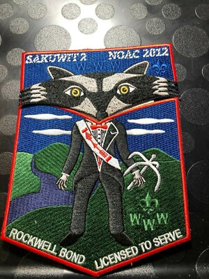 OA SAKUWIT LODGE 2 2012 NOAC TWO PIECE SET