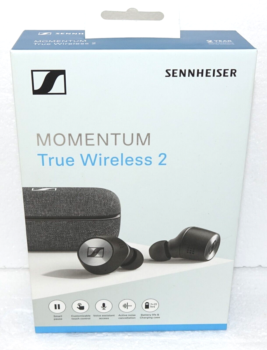 Sennheiser Momentum Ture Wireless 2- Bluetooth Earbuds Touch