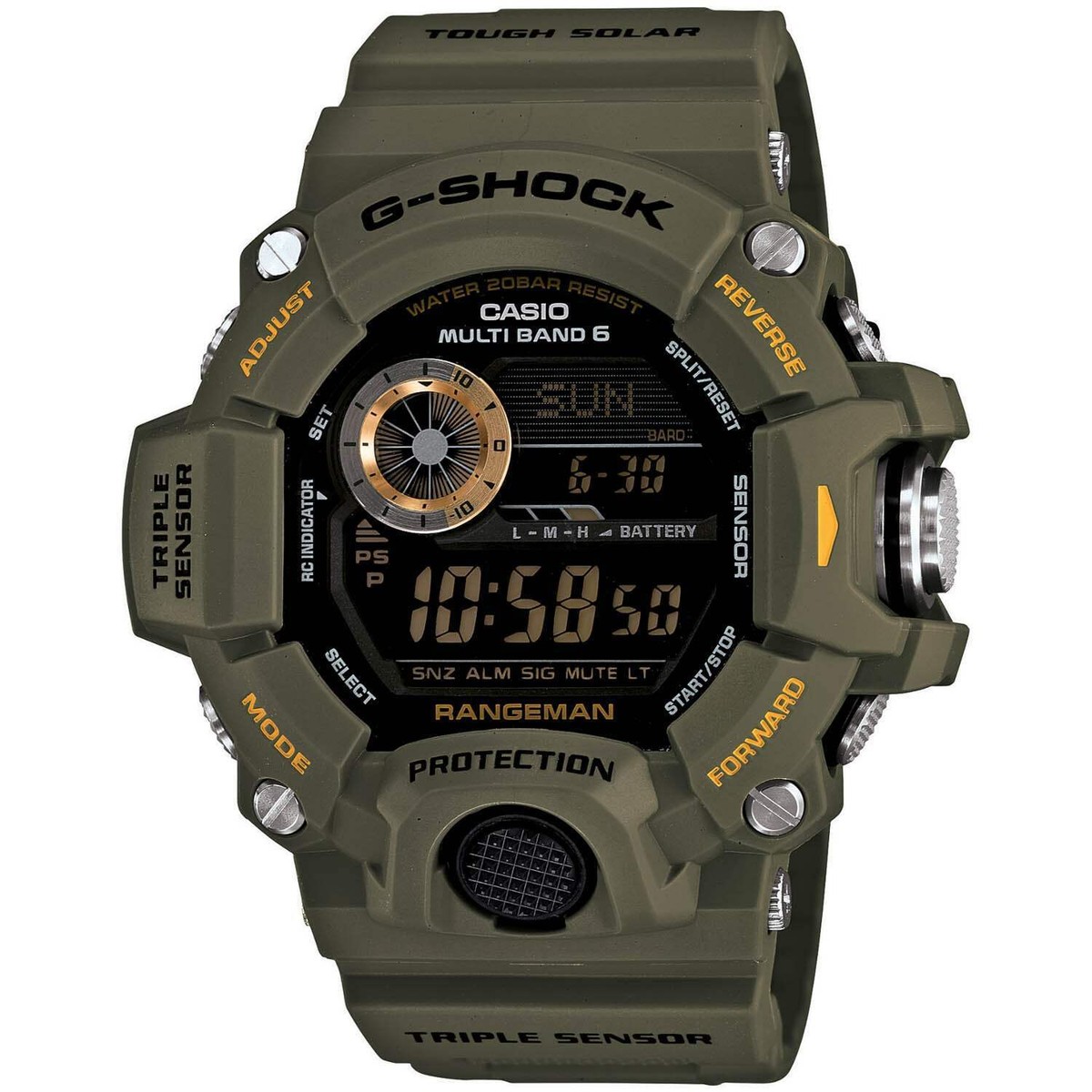 G-SHOCK RANGEMAN オリーブグリーン迷彩柄 gw-9400cmj-3_6.jpg