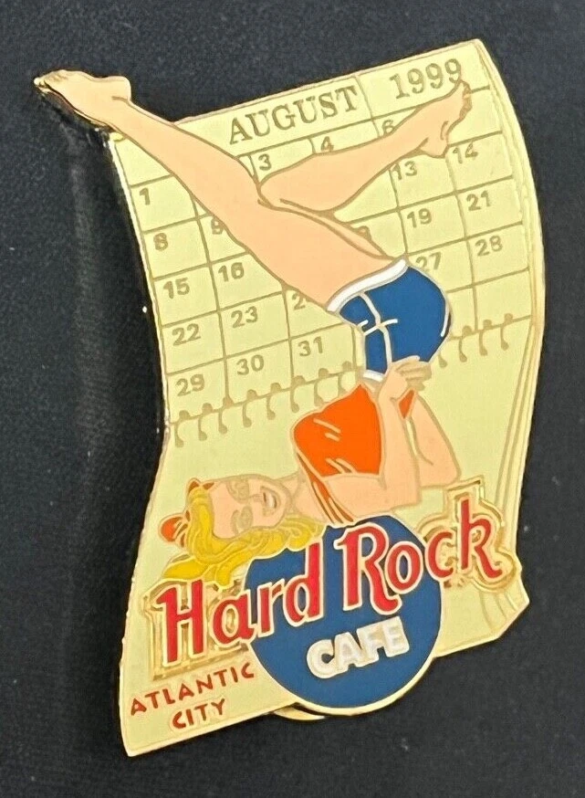 Hard Rock Cafe Atlantic City - August 1999 Calendar Girl Series 
