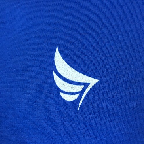 Ted Lasso AFC Richmond Crest Long Sleeve T-Shirt Royal Blue Adult Soccer TV Show - Picture 3 of 4
