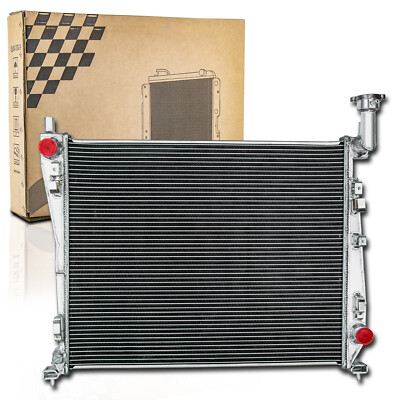2 Rows Radiator for 2011-2021 Jeep Grand Cherokee Dodge Durango 3.0L 3.6L 5.7L