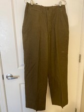 WW2 US Army Wool Button Fly Pants W 31 X L 31 55-T-3543131