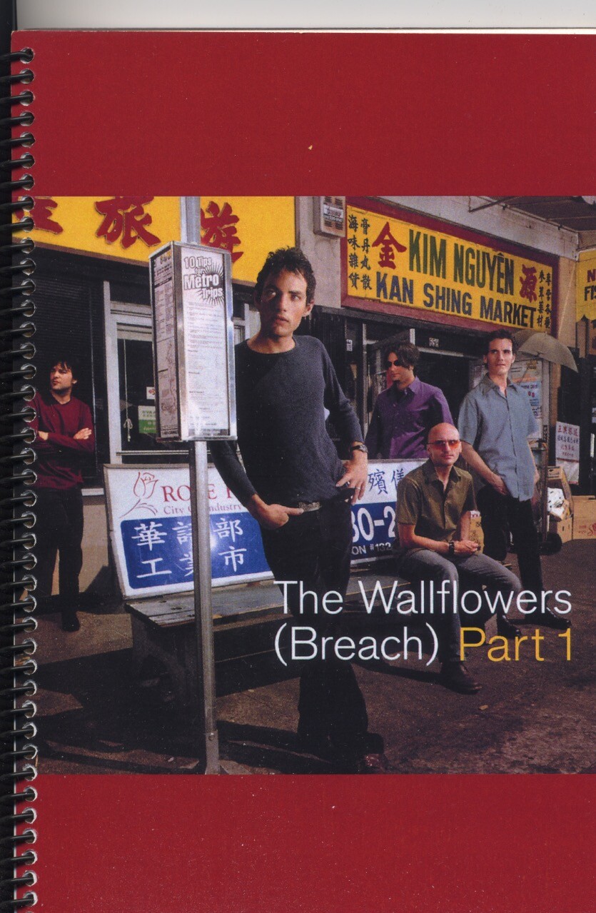THE WALLFLOWERS TOUR ITINERARY 2000 PART 1 eBay