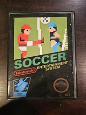 Soccer Black Box CASE ONLY Nintendo NES Bit Box. Great Condition