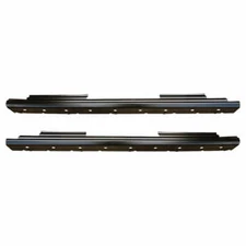 Slip On Rocker Panel with Sills for 14-18 Chevy Pickup Crew Cab GMC Sierra PAIR