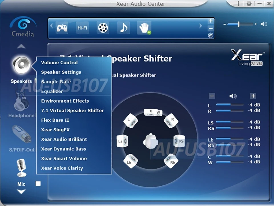USB 7.1 Channel Surround Sound Adapter With Volume Control Optical Audio Input - Image 4 of 4