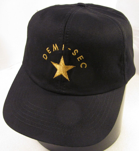 Demi Sec Champagne Hat Unisex Black Stretch Fit Vintage Cap Star Logo Moet Back