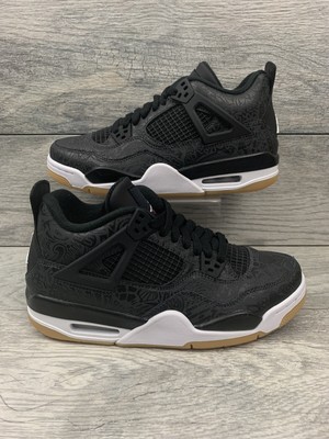jordan 4 black white gum