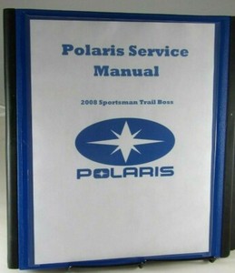Service Manual for 2008 Polaris Sportsman Trail Boss 330 | eBay