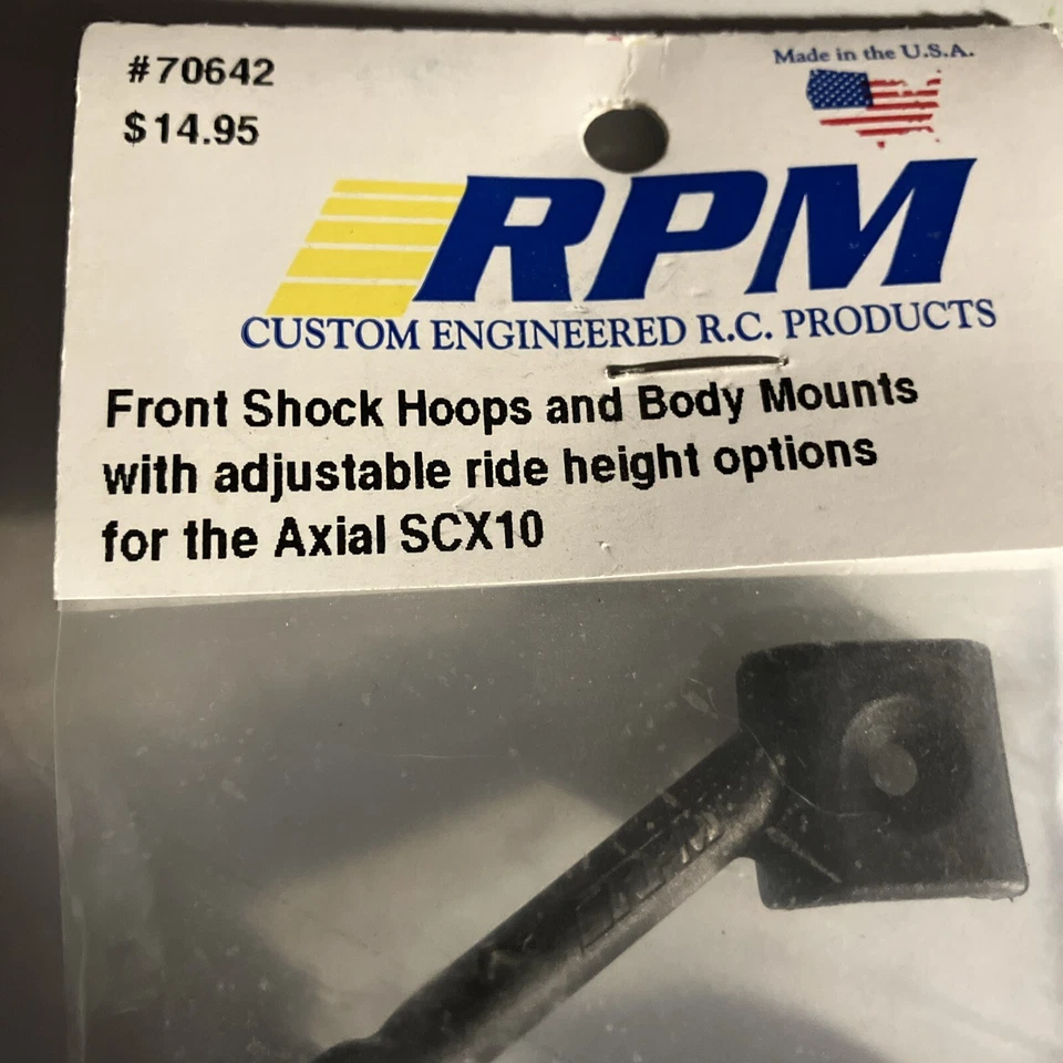 RPM 70642 Shock Hoop & Body Mounts and 73452 Rock Slider Set SCX10 - Image 4 of 4