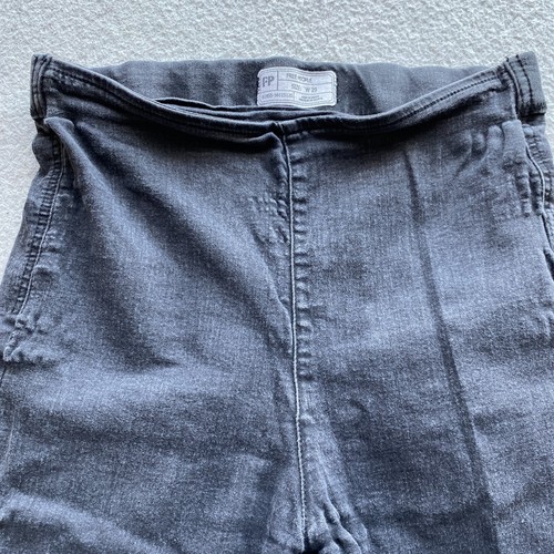 Jeans Free People grigio donna taglia W29 vita alta tasche 61855-16515125 - Foto 4 di 9