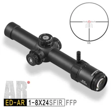 Discovery ED-AR 1-8X24SFIR FFP .50BMG Hunting Shooting Rifle Scope Optics Sight