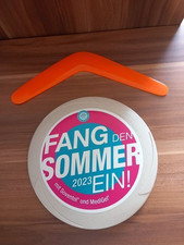Frisbeescheibe Ø 22 cm & Boomerang für Kinder, gebraucht