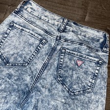 Vintage Guess Jeans Tahiana High Waist Skinny-Acid Wash Size 26 USA 80's