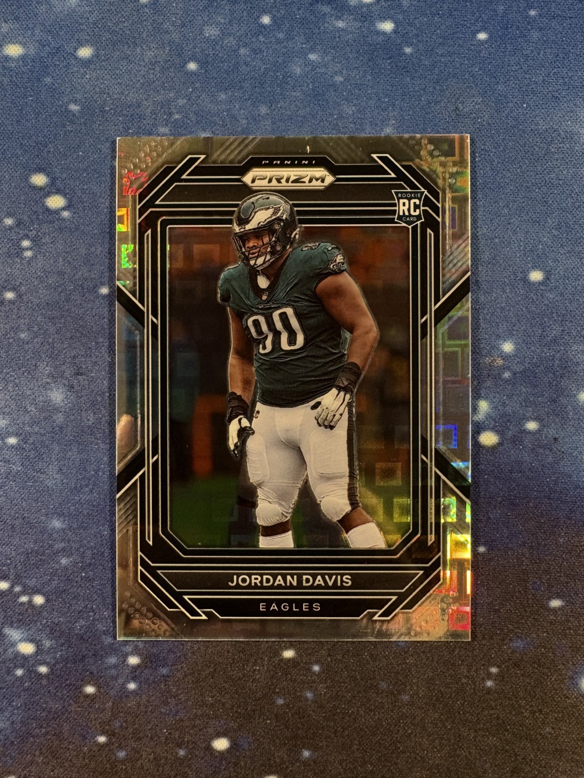 2022 Panini Prizm #371 Jordan Davis Pandora /400 Rookie RC Philadelphia Eagles