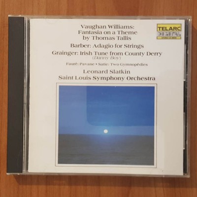 LEONARD SLATKIN vauthan williams fantasia EX/EX (CD Album, Klassik, Telarc)