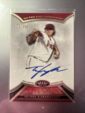 2013 Topps Tier One On the Rise Auto 324/399 Tyler Skaggs #ORA-TS1 Auto uk2