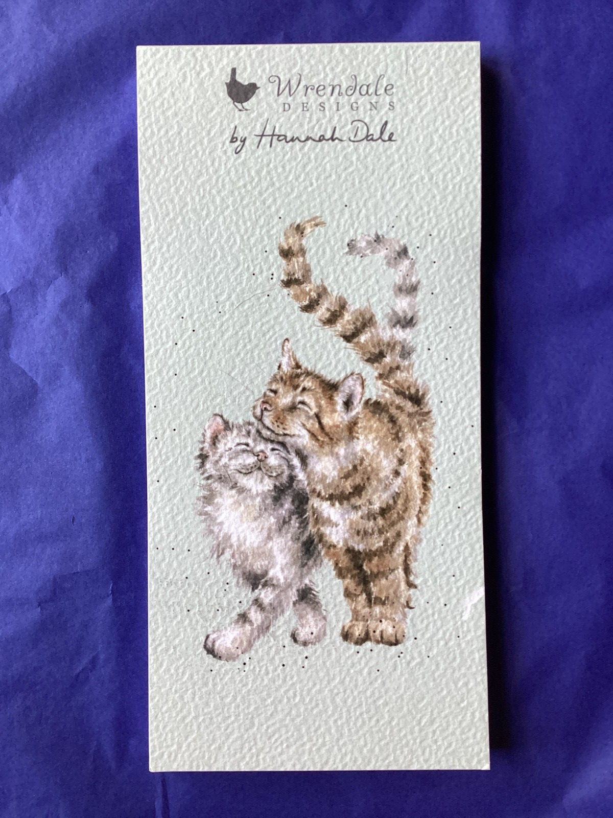 Beautiful WRENDALE Magnetic Shopping Pad-FELINE GOOD (2 cats)   by Hannah Dale