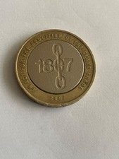 (3 errors!) Rare 1807 2 pound coin