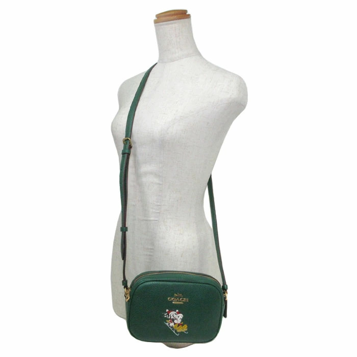 COACH Shoulder Bag COACH X DISNEY JAMIE Mickey Minnie Thread Motif Mini Camera B image 3
