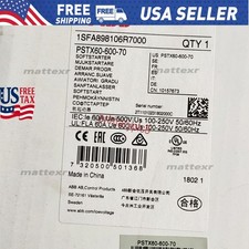 NEW ABB PSTX60-600-70 1SFA898106R7000 Soft Starter