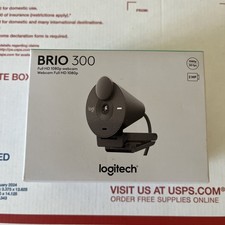 Authentic Logitech Brio 300 Full HD 1080p Web...
