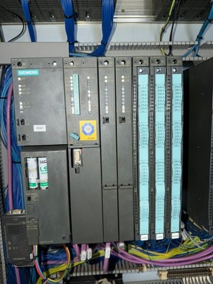 SIEMENS SIMATIC S7  PS 407 20A, CPU 417-4H, CP 443-5 Basic + EXT