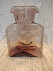 Blenko Glass 384 Orchid Pale Amethyst Double Spout  Carafe Pitcher Water Bottle