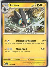 Carta Pokemon Holo Luxray 028/088 ordine perfetto LP