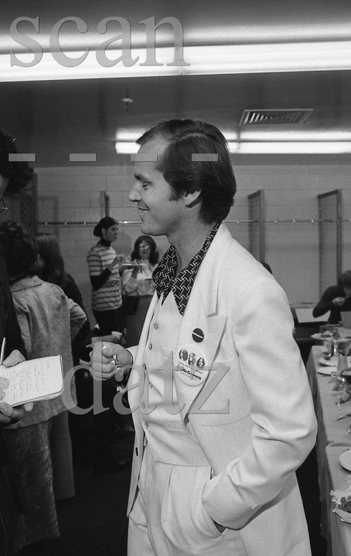 Doris Nieh negative-Jack Nicholson at George McGovern fund raiser-1972 n301465