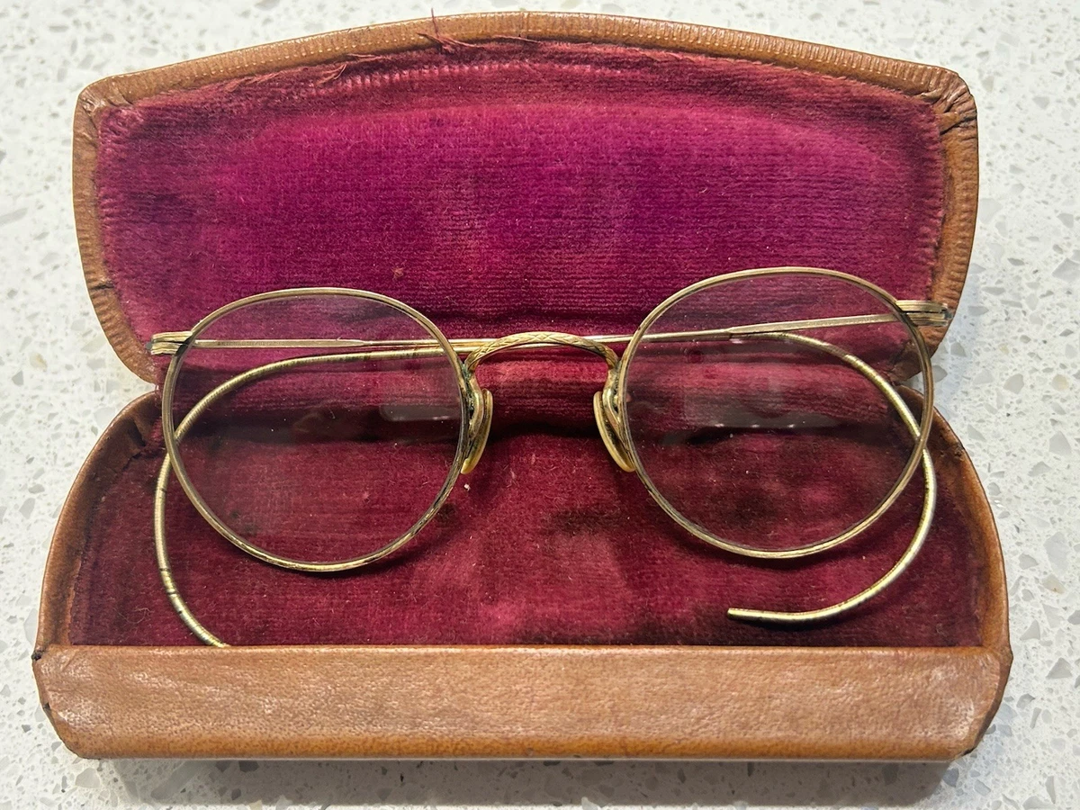 Vintage Art Craft Gold Filled Glasses 1/30 12k GF Rectangle To Replace Lenses Arts & Crafts Gold Vintage Eyeglasses for sale | eBay main image 3