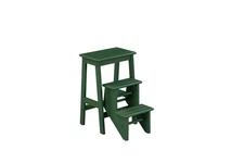 Niko 3-Tier Step Stool, Counter Height, Equestrian Green