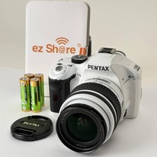 PENTAX K x White Digital Single Lens Reflex Camera with Wi Fi Card 040