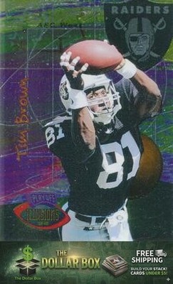 1996 Playoff Illusions #41 Tim Brown - Oakland Raiders