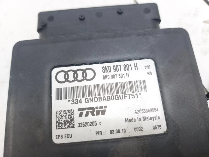 8K0907801H CENTRALINA CONTROLLO FRENO DI STAZIONAMENTO AUDI A4 AVANT (8K5 - B8)  - Immagine 3 di 3