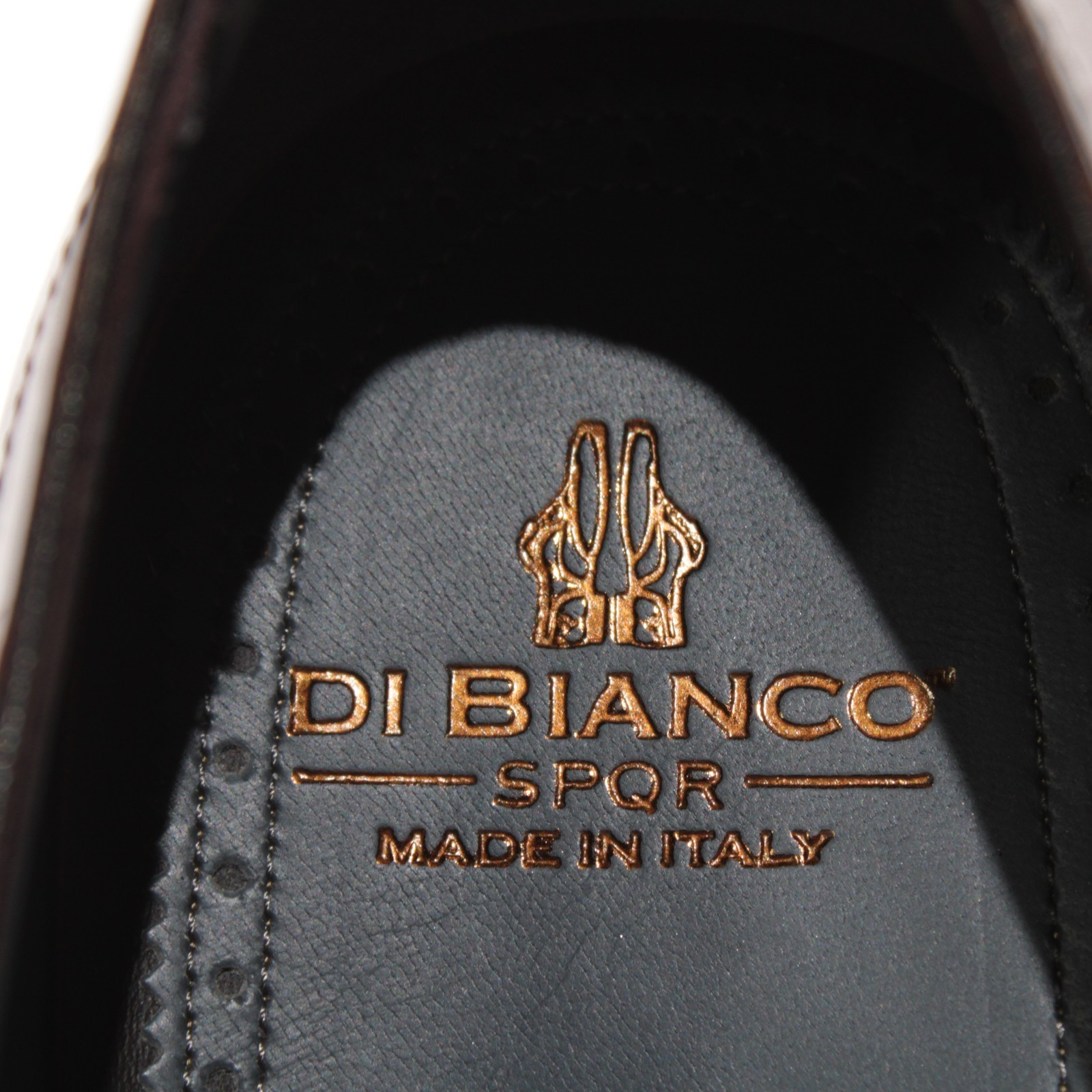 Di Bianco NWB Bergamo Derby Dress Shoes Size 47 (US 14) in Brown Leather