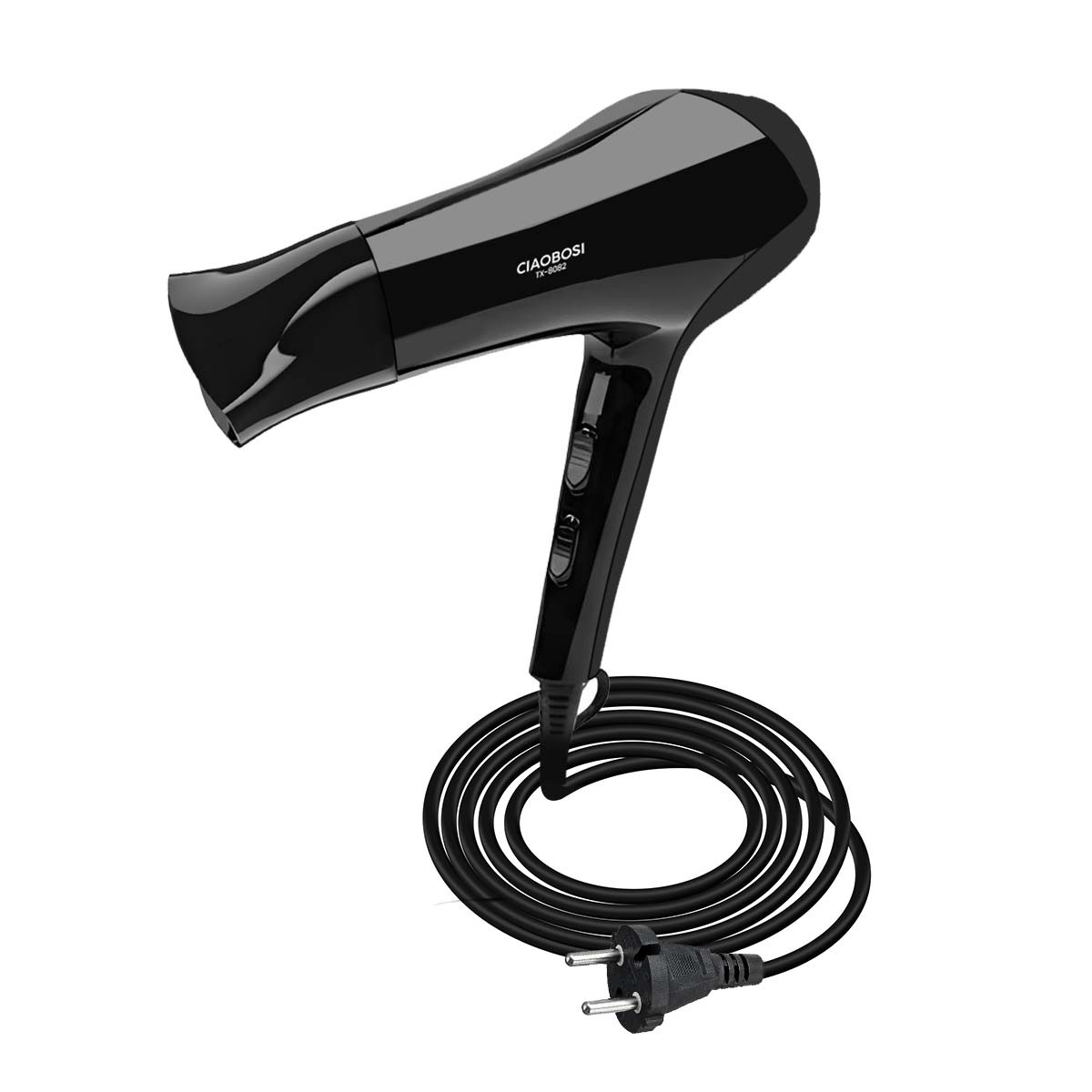 Sèche-cheveux 4500W contre les frisottis avec flux thermique rapide