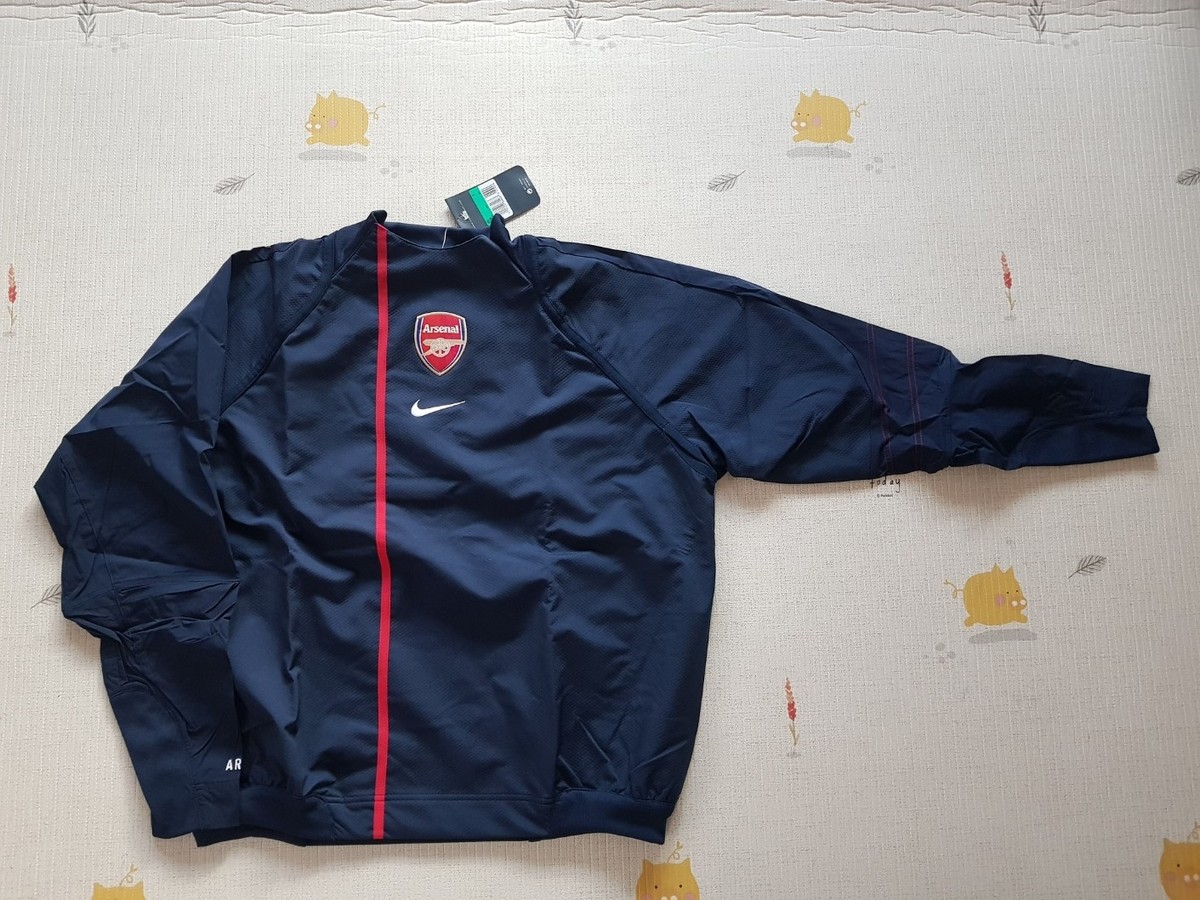 NIKE ARSENAL TRAINING PULLOVER JACKET SWEAT TOP JUMPER SIZE XL 